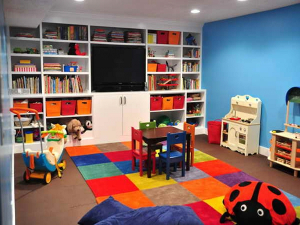 bunte Teppiche - cooles kleines kinderzimmer