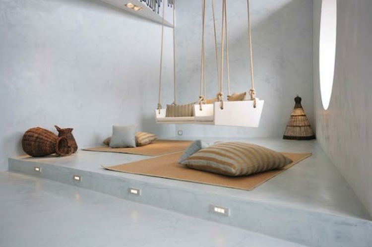 schaukel-wihnzimmer-beige-weiß-edel-schick-modern-design-idee-gestalten