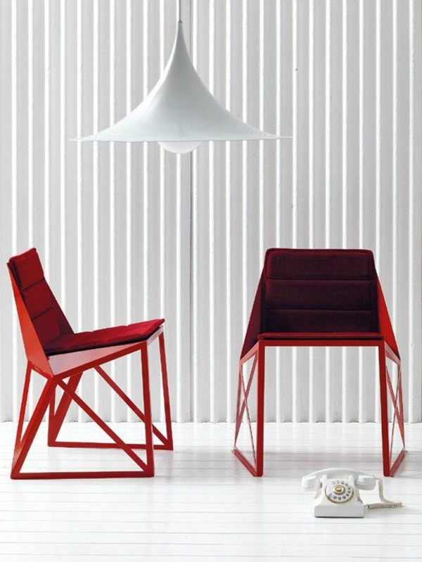interior-design-idee-möbel-rote-designer-stühle-stuhl-design