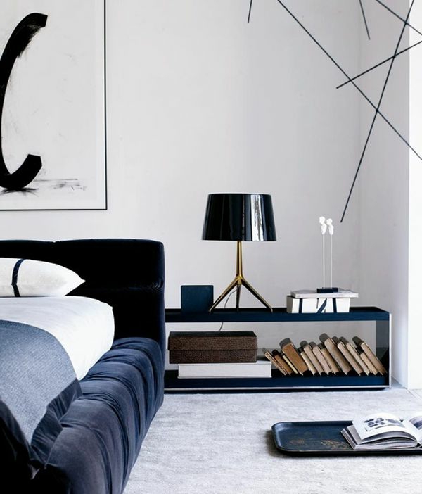 schlafzimmer-inspiration-schlafzimmermöbel-interior-design-ideen--eleganter-schwarzer-nachttisch