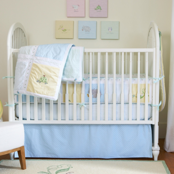 -blaue-bettwäsche-babyzimmer-komplett-günstig-babyzimmer-set