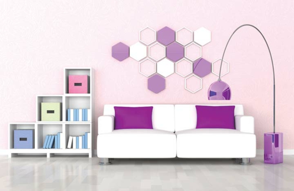 orchidee-farbe-weißes-sofa