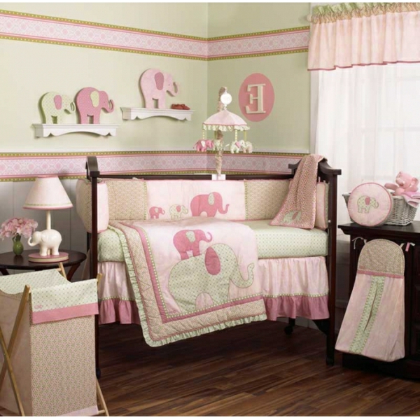 rosa-babyzimmer-bettwäsche-babyzimmer-komplett-günstig-babyzimmer-set
