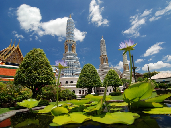 Bangkok-le-Wat-Phra-Kaew-Temple-à-Bangkok