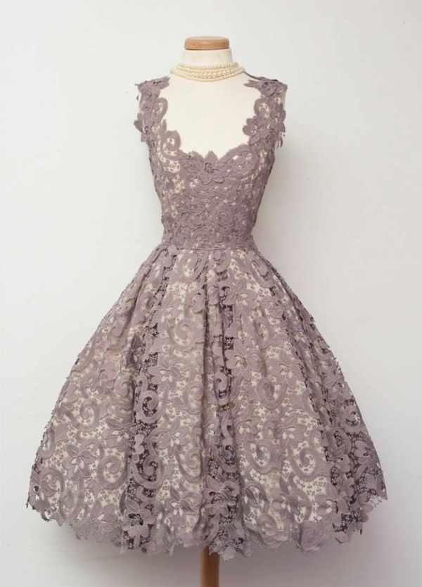 Vintage-Kleid-aus-Spitze