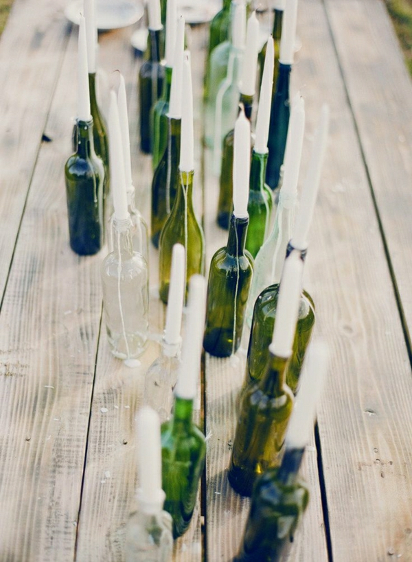 Weinflaschen-als-Kerzenständer