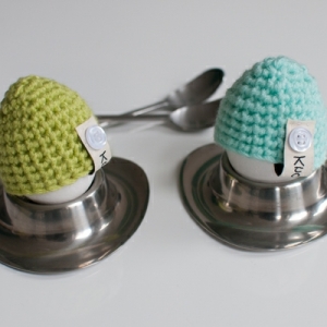 Eierwärmer häkeln - 35 coole Vorschläge für Ostern!
