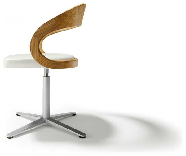 esszimmer-drehstuhl-ultramodernes-design-weißer-hintergrund