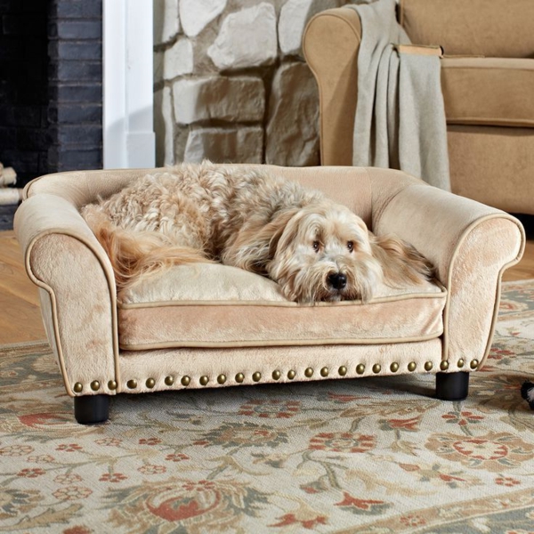 komfortable-schöne-ideen-für-ihren-hund-sofa-hundeaccessoires-hundebett-hundekissen