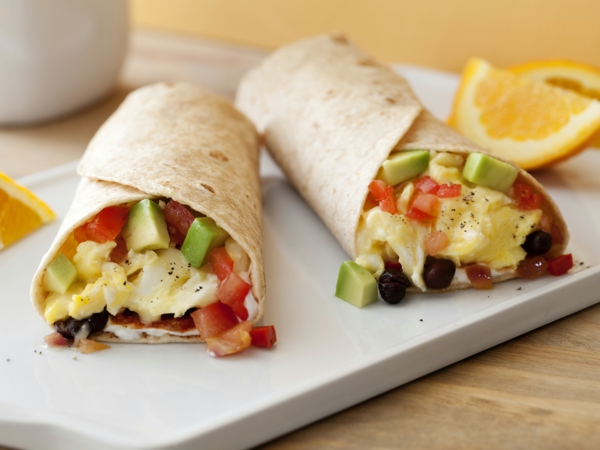 Burrito-zum-Frühstück-Ideen-für-brunch-brunchen-ideen-rezepte-zum-brunchen