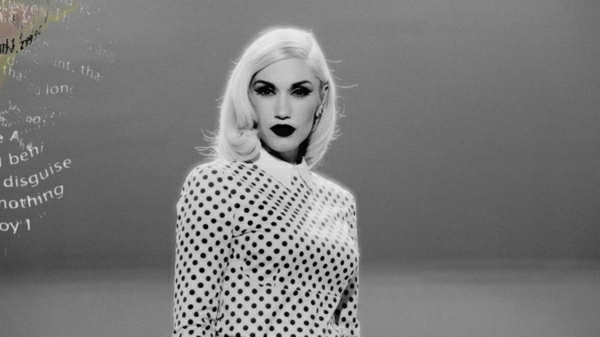 Gwen-Stefani-Polka-Dots-Hemd-Vintage