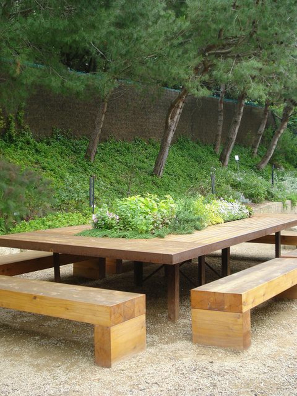 Gartentisch 21 wunderschöne Ideen für den Außenbereich