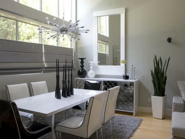modernes-esszimmer-weiße-stühle-cooles-aussehen