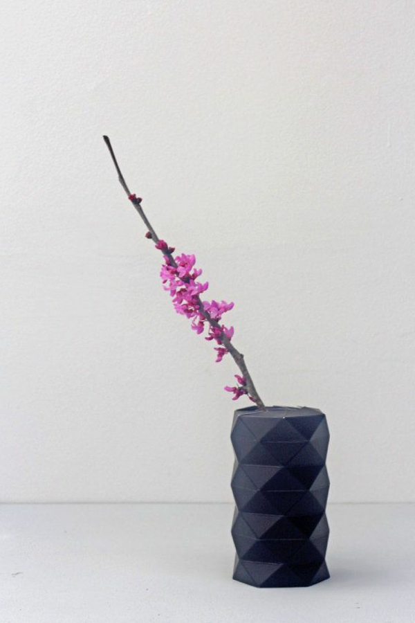origami-vase-kreative-ausstattung