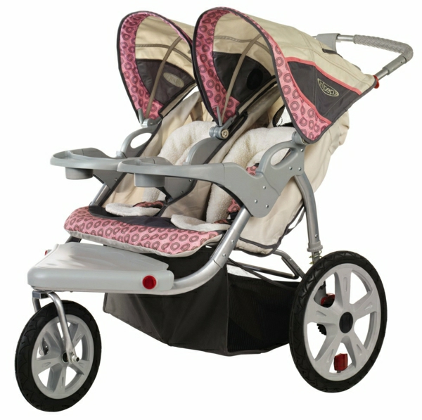 rosa-kinderwagen-buggy-kinderwagen-babywagen-kinderwagen-günstig-baby-kinderwagen-zwillinge