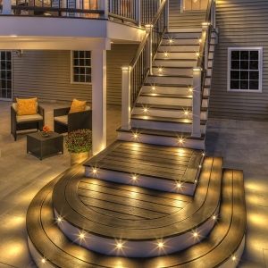 Moderne schicke Treppen Beleuchtung!