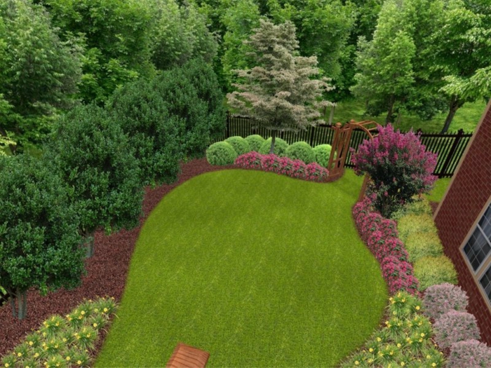 landscaping ideas backyard, garden, backyard