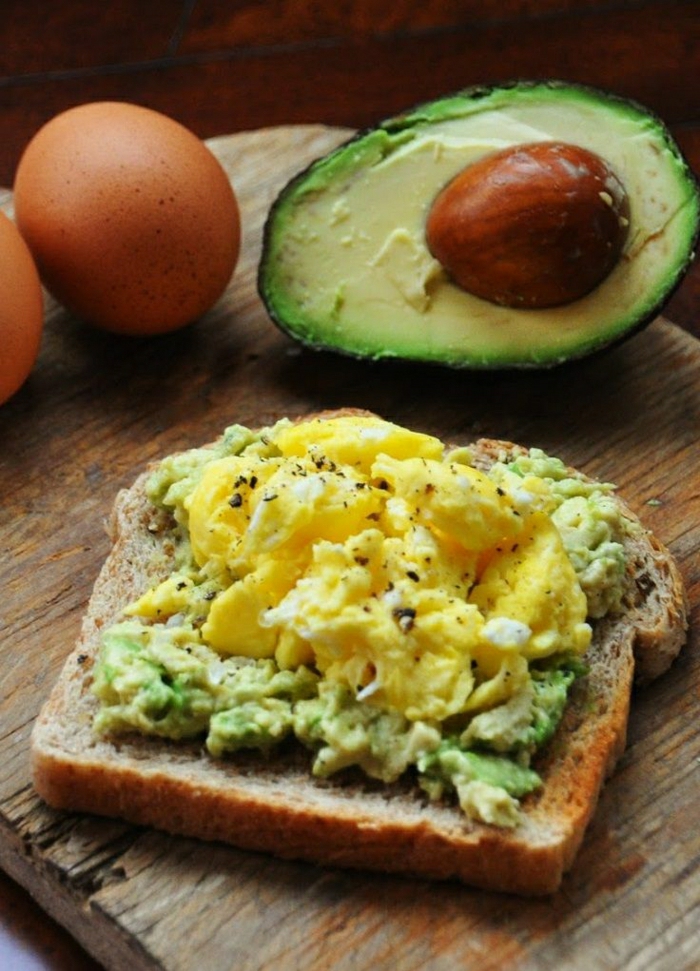 gesundes-Frühstück-Toast-Avocado-Eier
