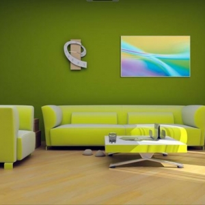 72 gute Interieur-Ideen: Grüne Wandfarbe!