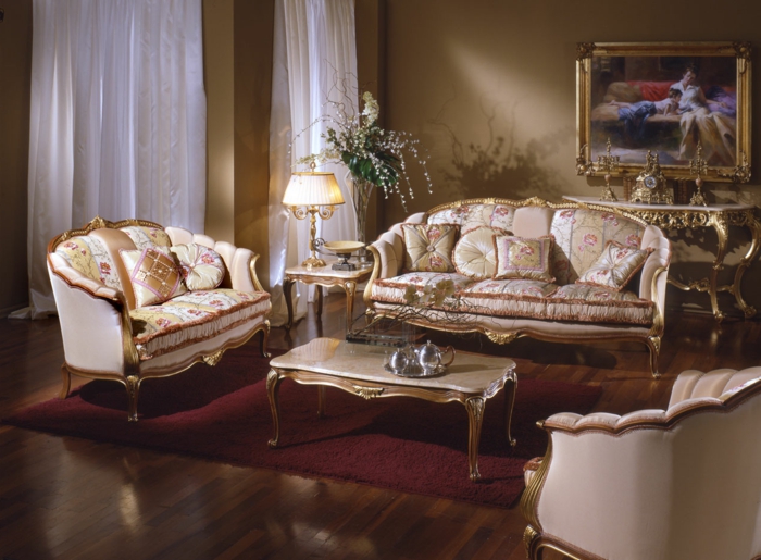 luxus-wohnzimmer-aristokratische-möbel