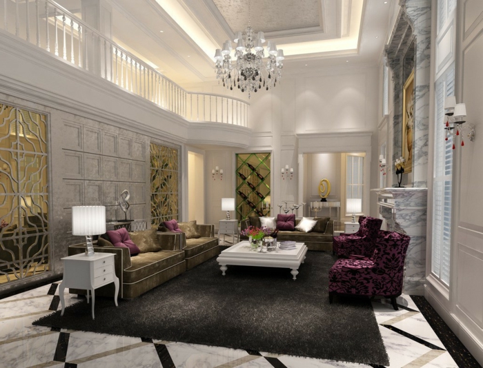 luxus-wohnzimmer-kreative-ausstattung-wunderschönes-aussehen