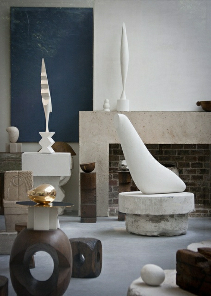moderne-Skulpturen-abstrakte-Formen