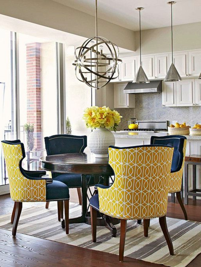 moderne-essecken-gelbe-stühle