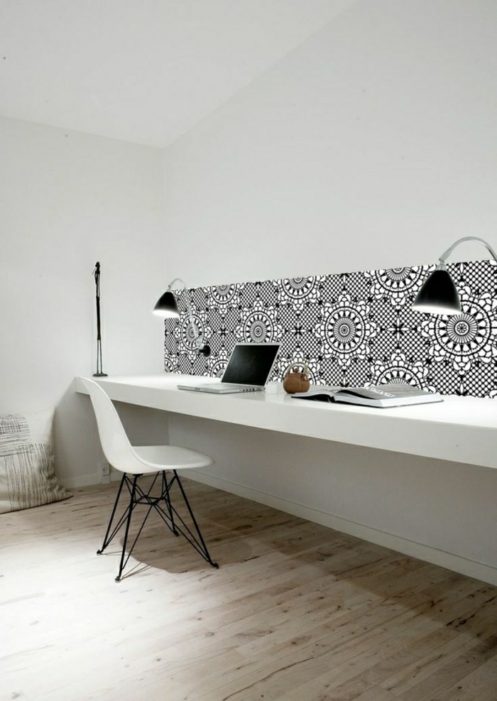 schöne-tapeten-moderne-tapeten-ideen-design-tapeten-schwarz-weiß