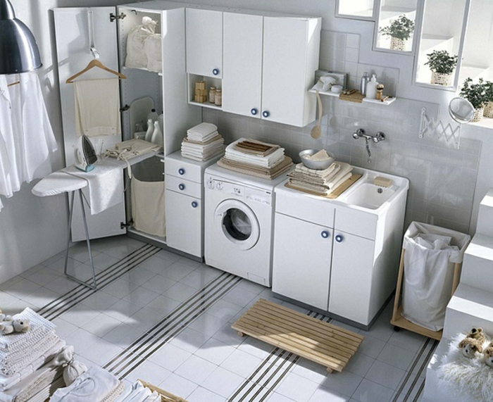 waschküche-einrichten-moderne-waschmaschinen