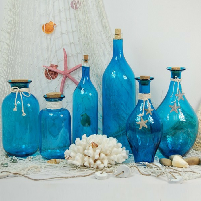 blaues-glas-super-schöne-flaschen