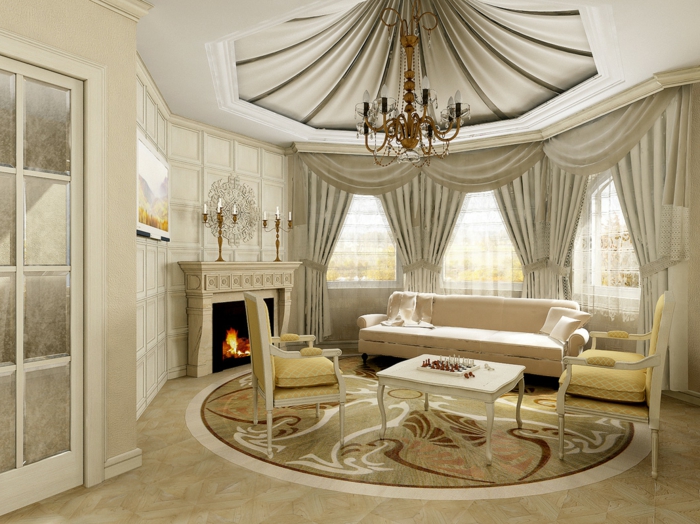 elegantes-wohnzimmer-luxuriöse-gestaltung
