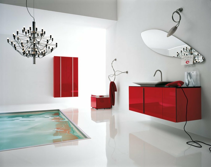 luxus-waschbecken-rote-schränke