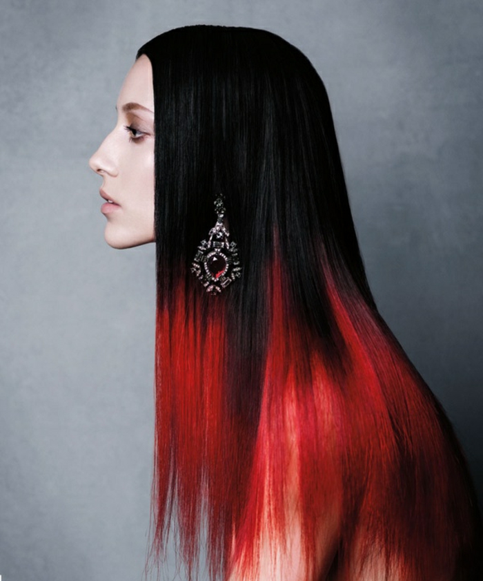 Rote haare lange lange rote