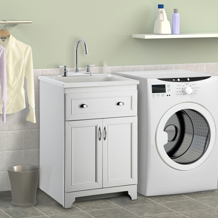 waschbecken-für-waschküche-interieur-in-weißer-farbe