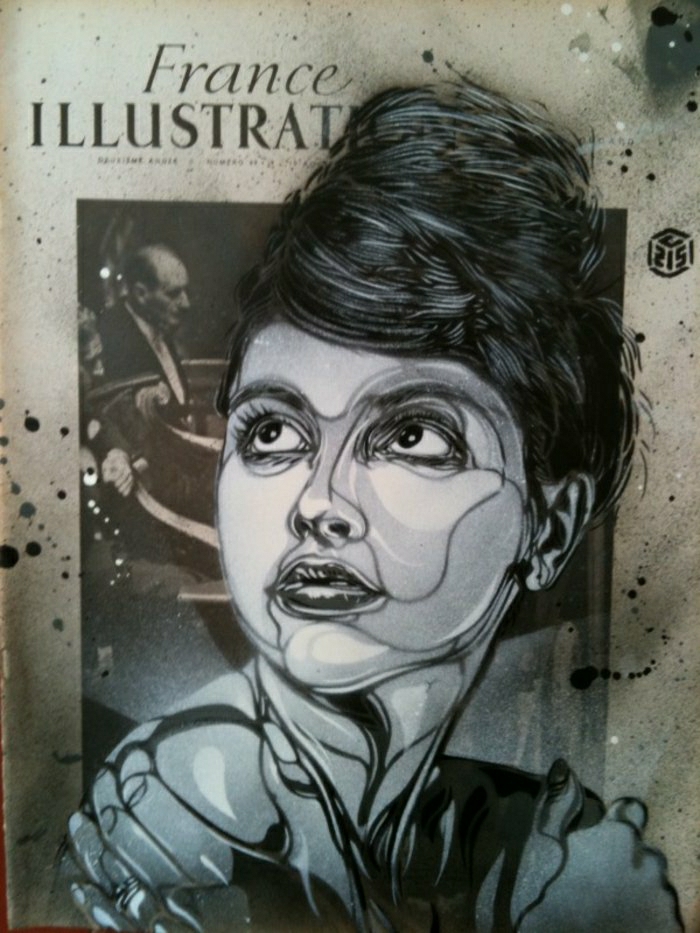 C215-Graffiti-Künstler-street-art-schwarz-weiß-weibliches-Gesicht