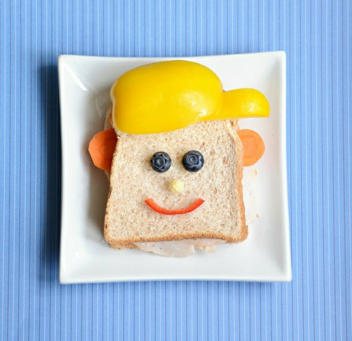 Kindergeburtstag-Essen-Art-Sandwich-lustig-Kindergeburtstag