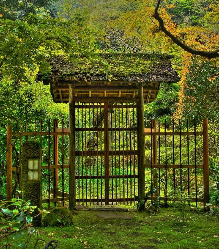 Kamakura-Japan-Zen-Garten-Türen