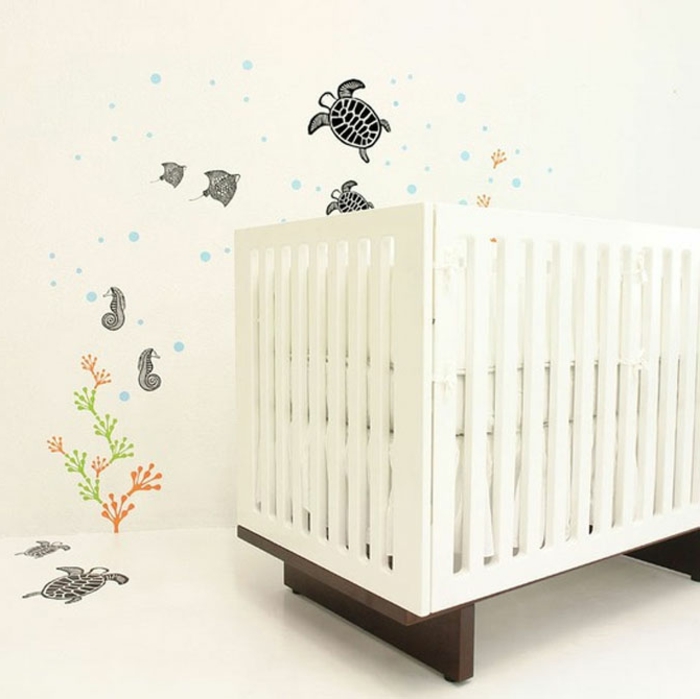 Kinderzimmer-Deko-minimalistichß-weiß