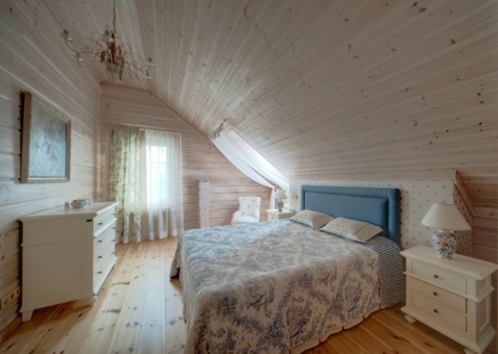 Landhaus-einrichtung-weiß-Holz-Schlafzimmer