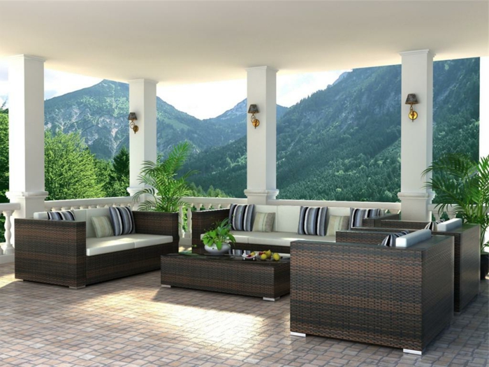 loungemöbel -für-balkon-elegant