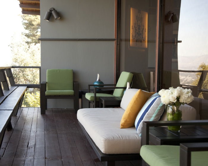 loungemöbel -für-balkon-modern-grün