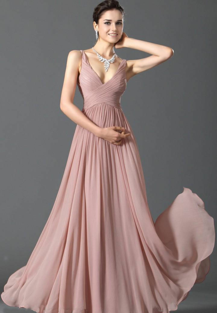 luxus-abendkleider-wunderschönes-rosiges-modell