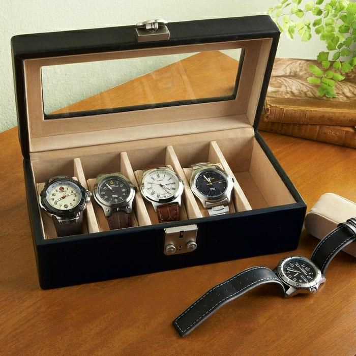 personalisiertes-Geschenk-für-Männer-Uhren-Schachtel-elegant