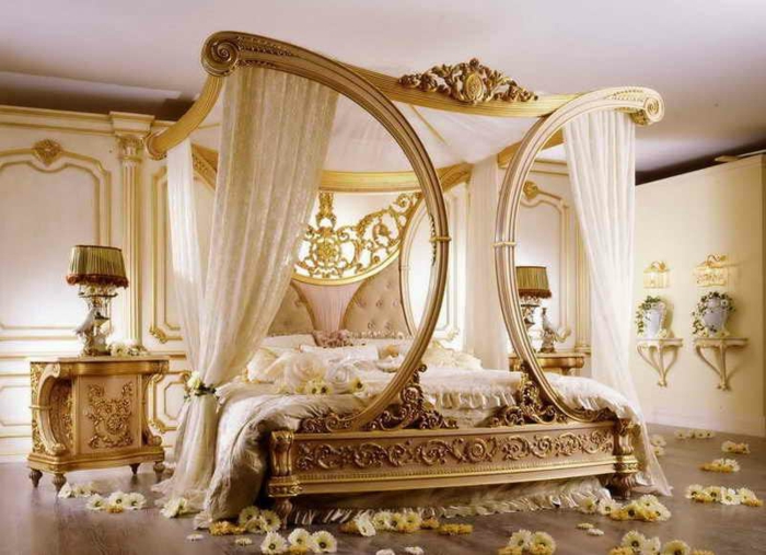 vintage-schlafzimmer-interessante-aristokratische-gestaltung