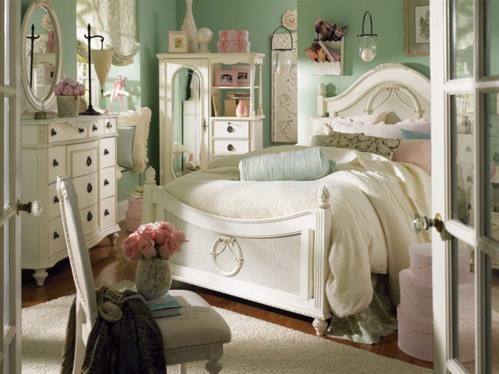 vintage-schlafzimmer-tolles-bett-super-aussehen