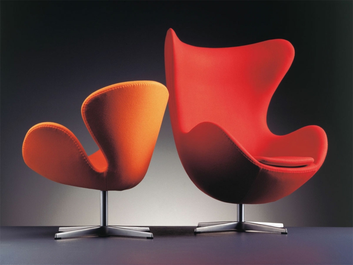 Designer-Stuhl-Sessel-rot-orange-groß-klein-bequem-schick