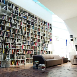 Bücherregal in Weiß: einige sehr schöne Designs!