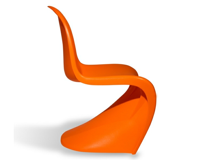 cooles-Modell-orange-Stuhl-innovatives-Design