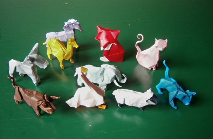 origami-tiere-süße-bunte-kollektion