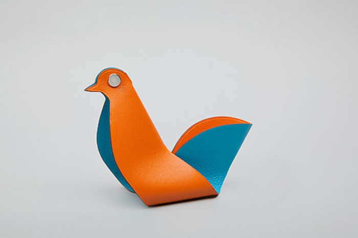 origami-tiere-vögel-in-orange-und-blau